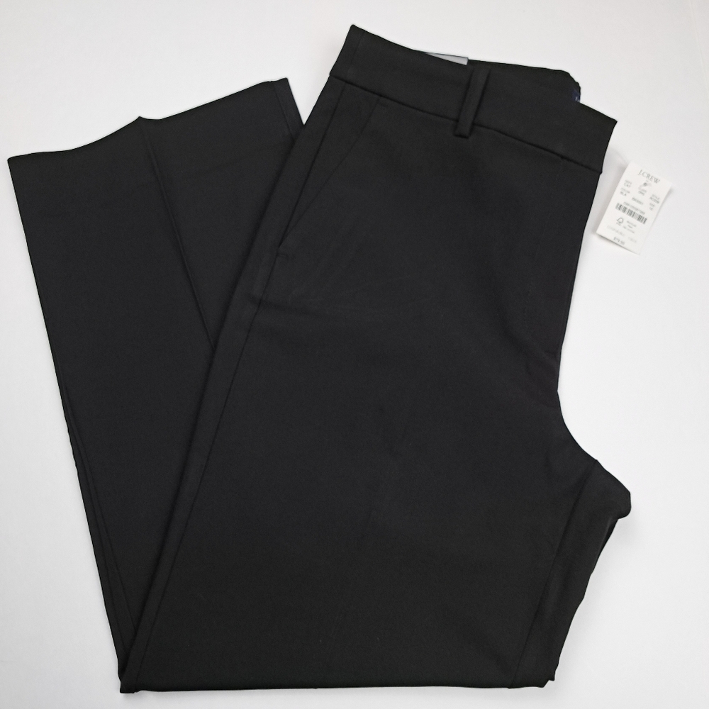 J Crew Womens Kristyn Dress Pant Black 10